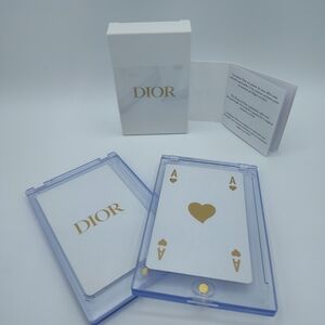Dior Coffret Exclusive Playing Card Gold Heart Ace Gift VIP 2019–2021 Holiday